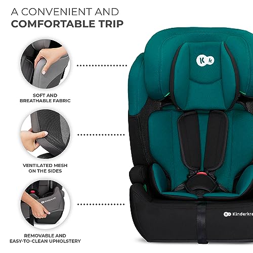 Kinderkraft Car Seat Comfort UP, Booster, Adjustable Headrest