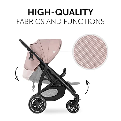 Hauck Rapid 4D Pushchair - Dusty Rose, Compact & All-round
