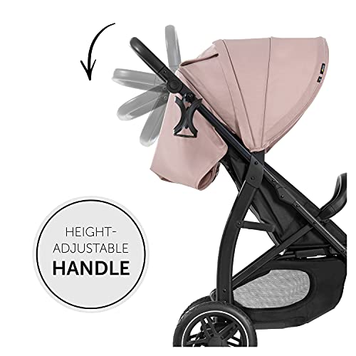 Hauck Rapid 4D Pushchair - Dusty Rose, Compact & All-round