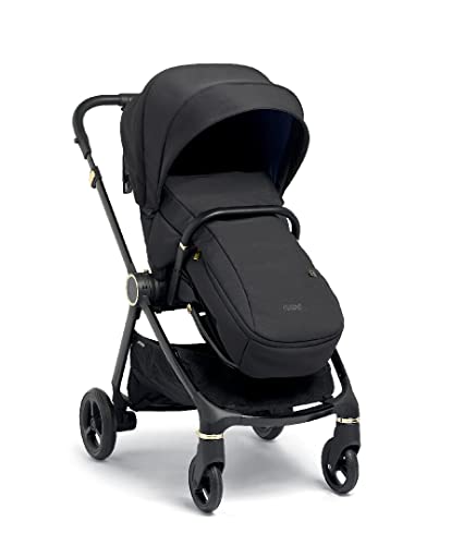 Mamas & Papas Strada Lightweight Pram, Black Diamond