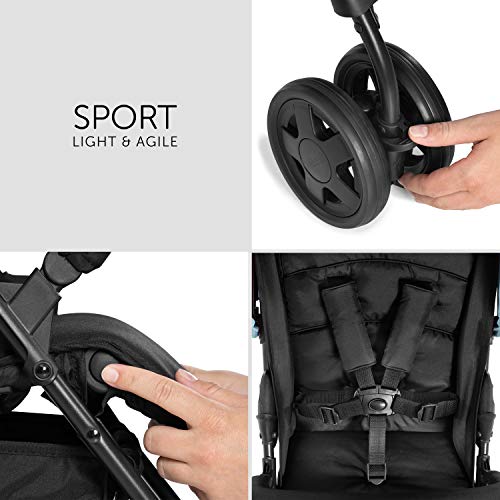 Hauck Sport Lightweight Blue Pushchair - Foldable & Compact