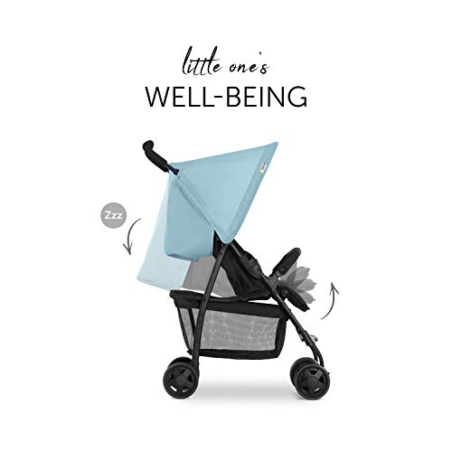 Hauck Sport Lightweight Blue Pushchair - Foldable & Compact