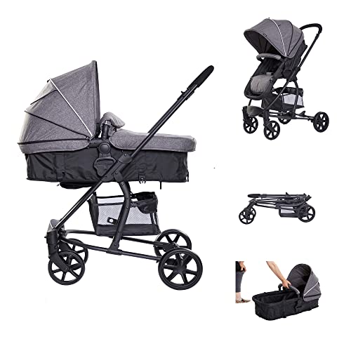 ricco-baby-2-in-1-foldable-buggy-strolle