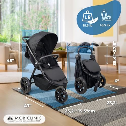 Mobiclinic® Kids Agnes Buggy: All-Terrain, Sporty Style