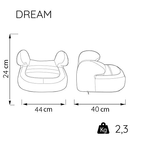 Nania Dream Child Booster Seat - Luxe Grey