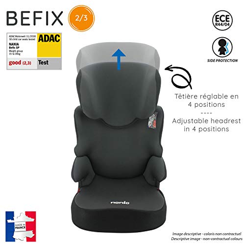 Nania High Back Booster seat BEFIX: 4 Stars ADAC