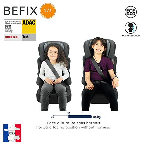 Nania High Back Booster seat BEFIX: 4 Stars ADAC