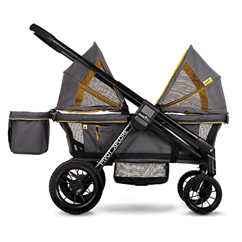Evenflo Pivot Xplore All-Terrain Stroller Wagon - Ultimate Comfort