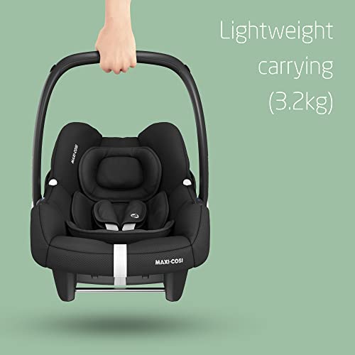 Maxi-Cosi CabrioFix i-Size Car Seat, Lightweight, Essential Black