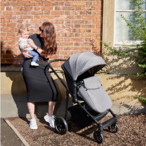 Ickle Bubba Star 3-in-1 Travel System - Black/Grey