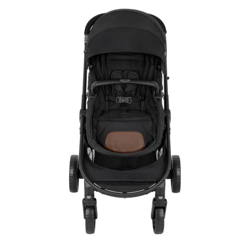 Graco 2-in-1 Pushchair with Luxury footmuff, Ink Tan