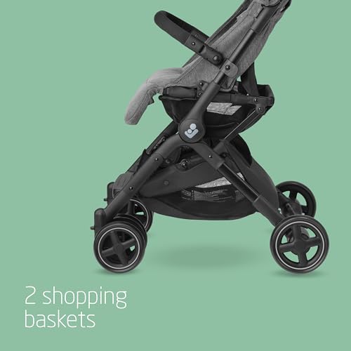 Maxi-Cosi Lara2 Pushchair: Lightweight, Compact, Ultra Comfortable Grey