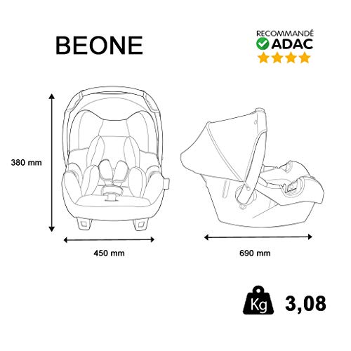 Nania Pushchair LILI + BEONE Car Seat Bundle - Disney