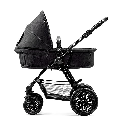 Kinderkraft MOOV Pram 3 in 1 Set with Infant Car Seat - Black
