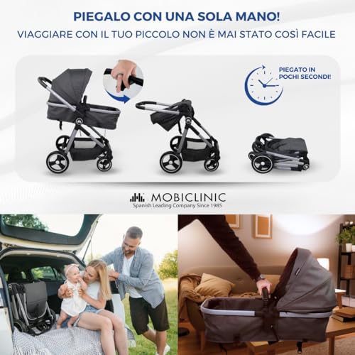 Mobiclinic Kids 2-in-1 Stroller with Carry Cot