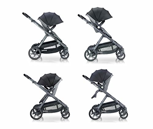 Joovy Qool Premium Modular Pushchair, Travel System, Gray