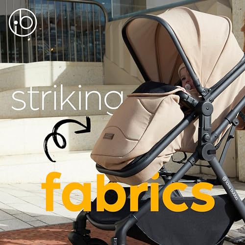 Ickle Bubba Cosmo 2-in-1 Pushchair in Gunmetal/Tan