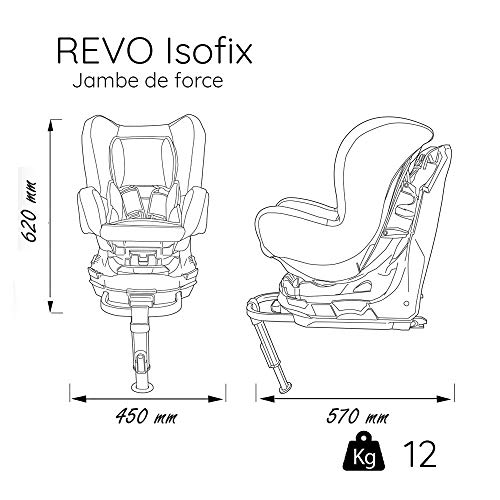 Nania REVO 360° Swivel Car Seat - Made in France