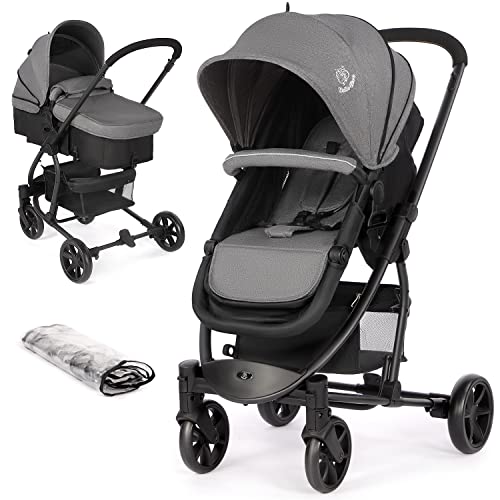 Hadwin 2-in-1 Travel System Pushchair & Carrycot