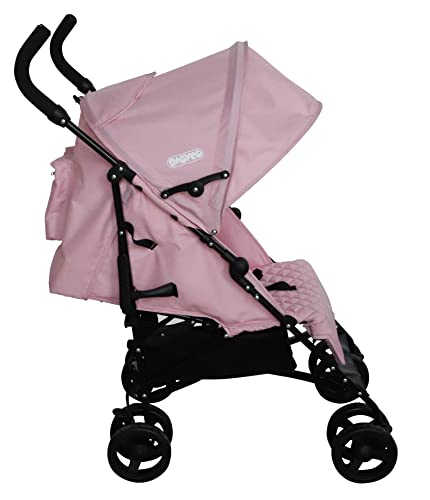 Pink Babyco Arc 0+ Stroller Pram Pushchair & Raincover