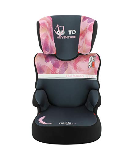 Adventure Flamingo High Back Booster Seat for Groupe 2/3