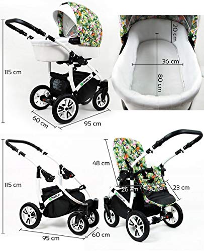 SaintBaby Tropic Travel System Pushchair and Pram