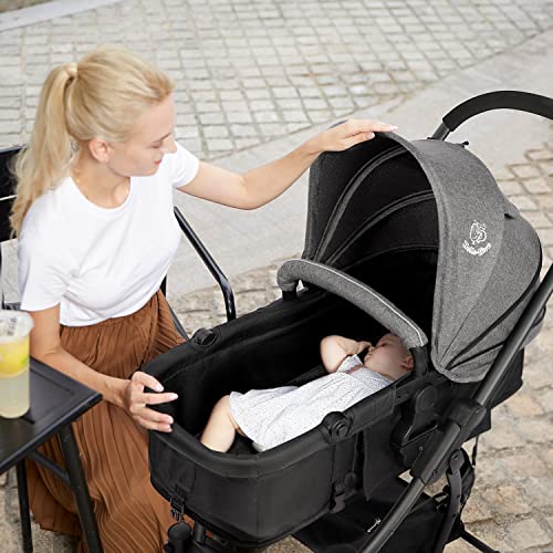 Hadwin 2-in-1 Travel System Pushchair & Carrycot