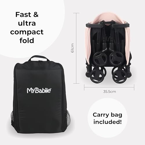 My Babiie MBX5 Ultralight Pram - Pink