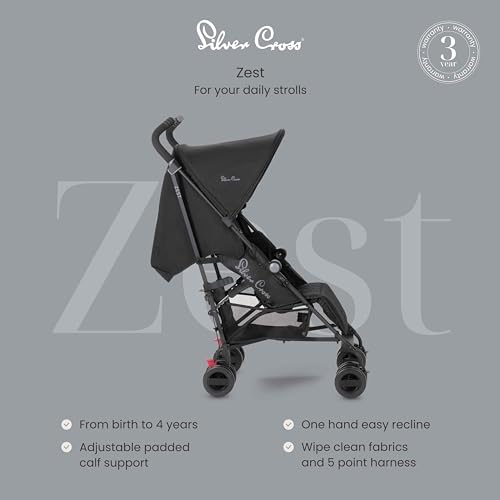 Silver Cross Zest Foldable Stroller for Everyday Travel