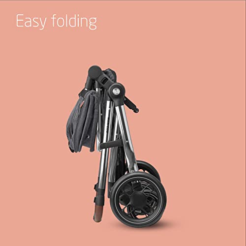 Maxi-Cosi Zelia 3 Luxe 2-in-1 Pram, Twillic Grey