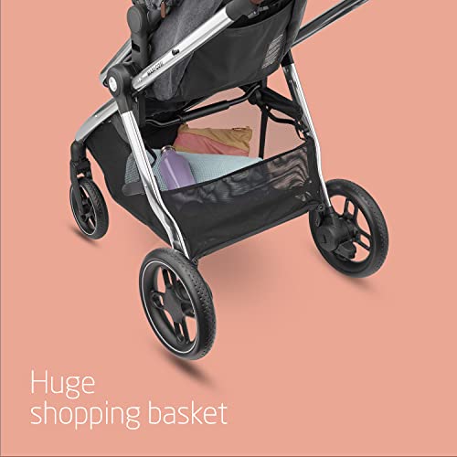 Maxi-Cosi Zelia 3 Luxe 2-in-1 Pram, Twillic Grey
