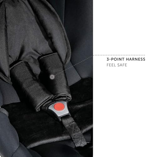 Hauck Comfort Fix Car Seat, Black with Reducer