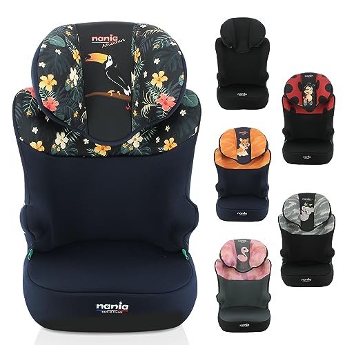 Nania Start I Booster Car Seat - Height-Adjustable - Toucan