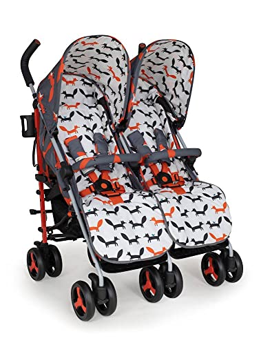 Cosatto Supa Dupa Double Stroller: Lightweight & Compact