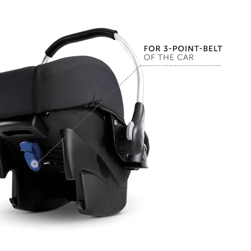 Hauck Comfort Fix Car Seat, Black with Reducer