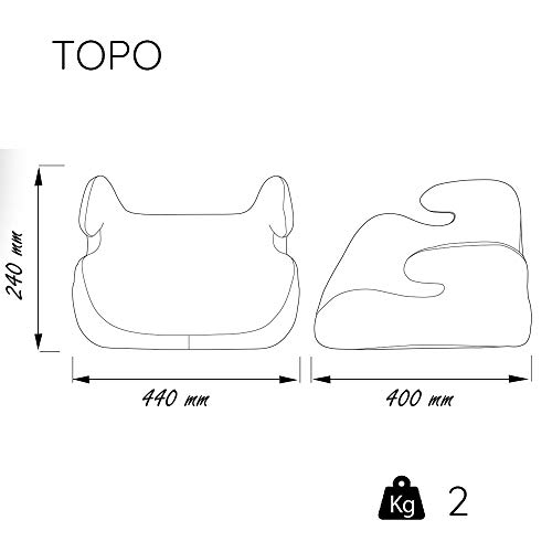 Nania Child Booster Seat TOPO Disney Made in France
