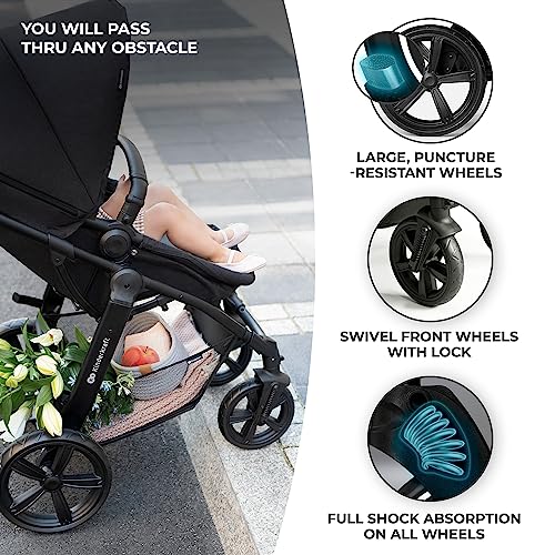 Kinderkraft MOOV CT 3 in 1 Pram - Gray