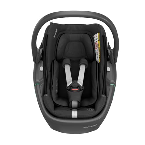 Maxi-Cosi Coral 360 Baby Car Seat, Lightweight, Essential Black