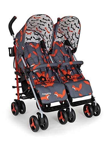 Cosatto Supa Dupa Double Stroller: Lightweight & Compact