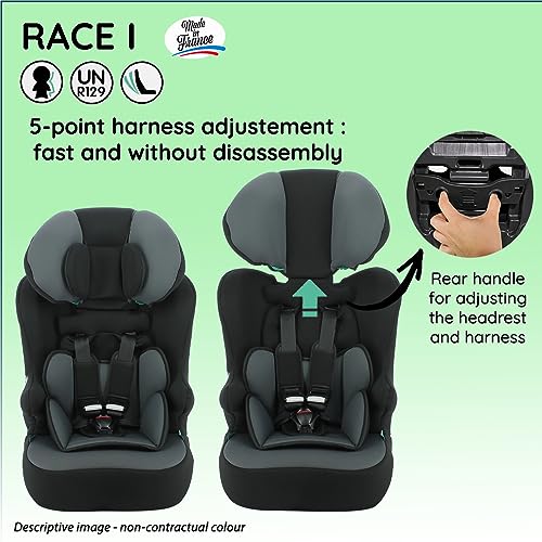 Nania Race I Belted Car Seat - Height-Adjustable