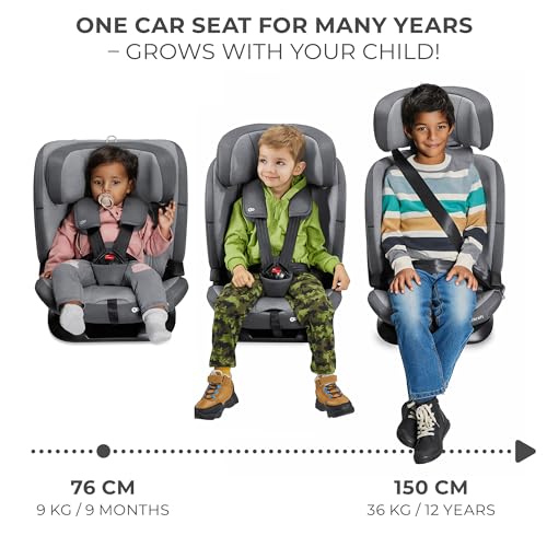 Kinderkraft ONETO3 I-Size Child Car Seat - Black