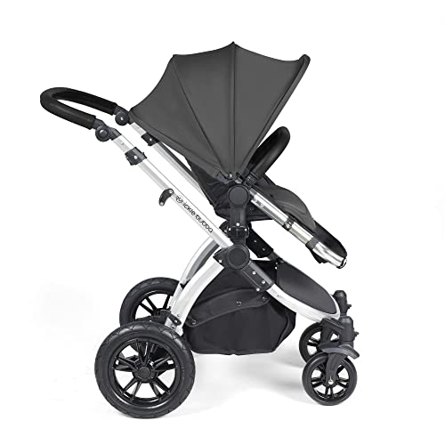 Ickle Bubba Stomp Luxe 2-in-1 - Silver/Grey/Black