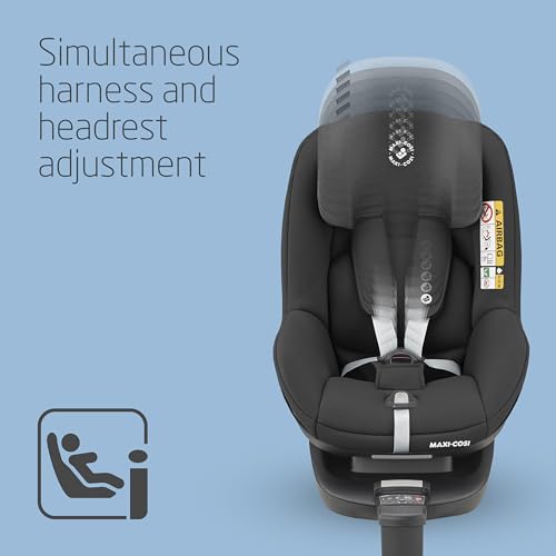 Maxi-Cosi Pearl Smart i-Size Toddler Car Seat, Black