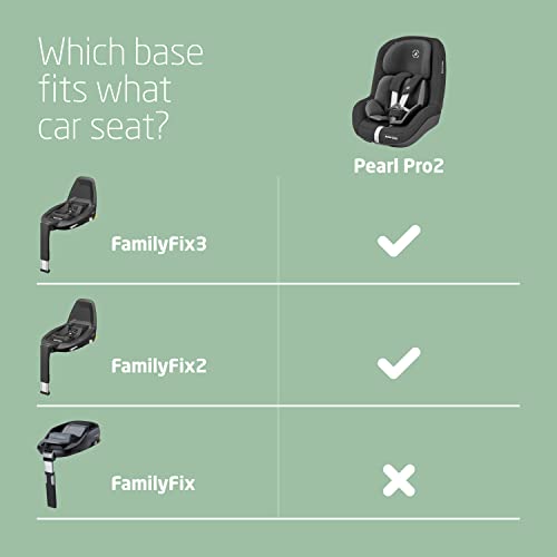 Authentic Black Maxi-Cosi Pearl Pro2 i-Size Car Seat