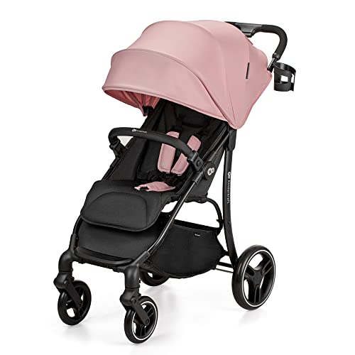 Kinderkraft TRIG2 Lightweight Stroller - Pink, Birth to 24kg