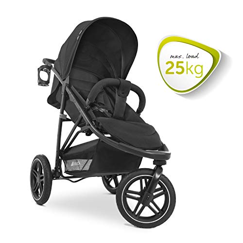 Hauck Rapid 3 Three-Wheel Pushchair - Black