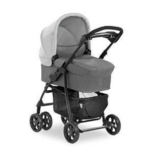 Grey Shopper SLX Trioset: Pushchair, Pram, Carry Cot, Car Seat