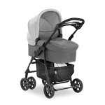 Grey Shopper SLX Trioset: Pushchair, Pram, Carry Cot, Car Seat