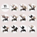 My Babiie MB33 Tandem Pushchair - Dani Dyer Giraffe