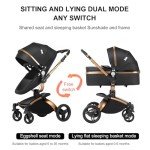 White 3 in 1 Baby Travel System Pushchair